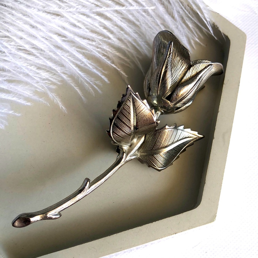 Vintage Rose brooch